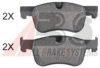 CITRO 1609898380 Brake Pad Set, disc brake